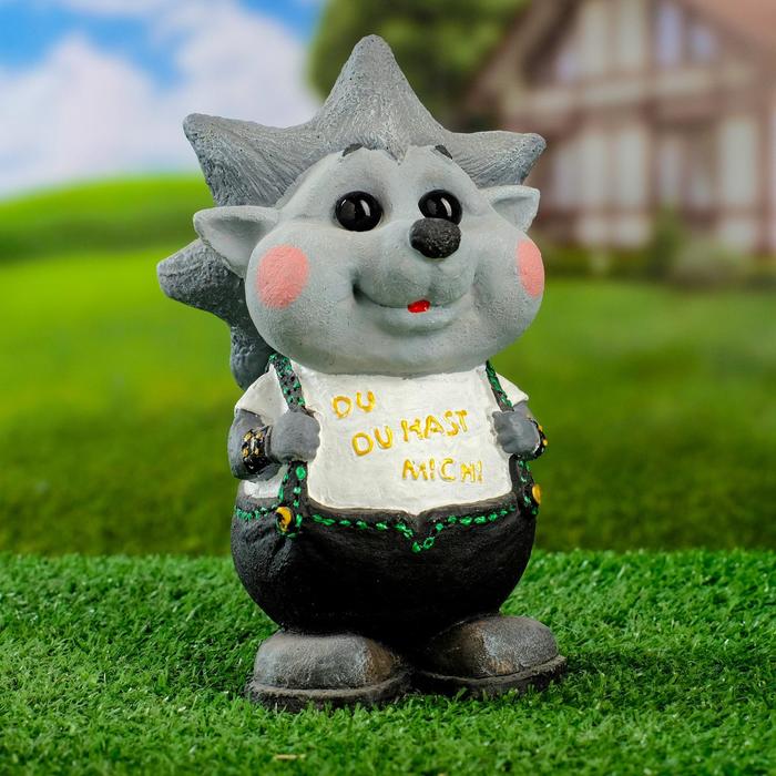 Садовая фигура "Ёжик- рокер" 13х14х20см
Садовая фигура "Ёжик- рокер" 13х14х20см