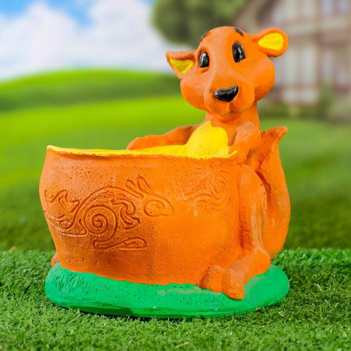 Фигурное кашпо "Кенгуру" 16х20х17см
Фигурное кашпо "Кенгуру" 16х20х17см