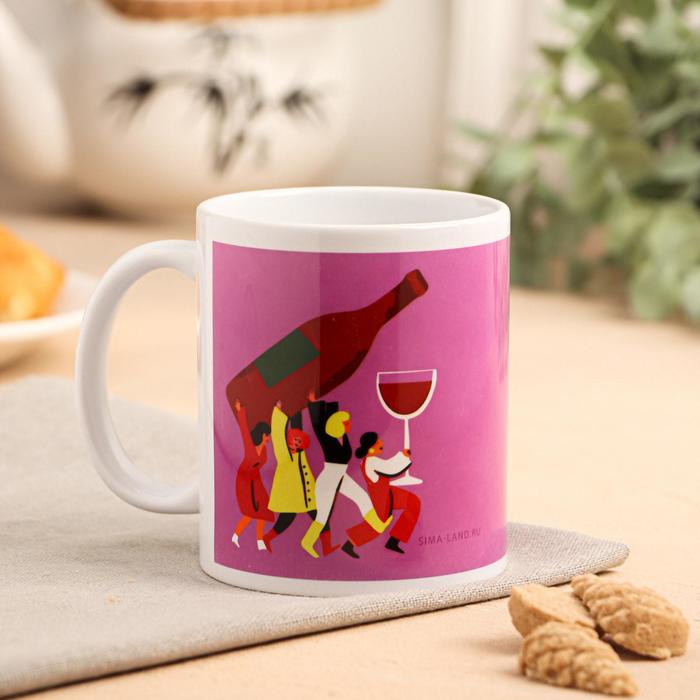 Кружка с сублимацией "Энотерапия" 320 мл
Кружка с сублимацией "Энотерапия" 320 мл