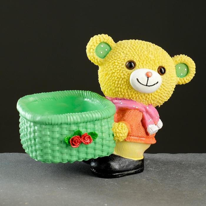 Горшок "Медвежонок с корзиной" 20*12*16см
Горшок "Медвежонок с корзиной" 20*12*16см