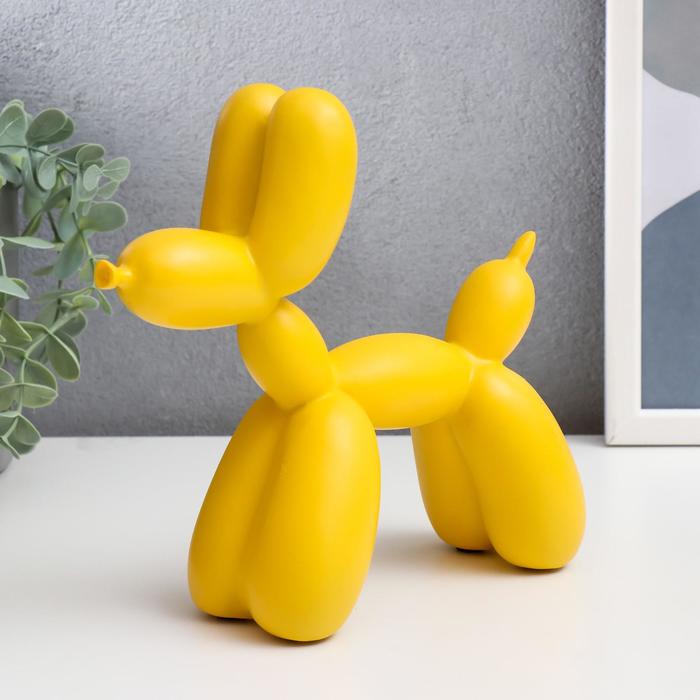 Сувенир полистоун "Воздушный шарик - собачка" жёлтый 19,5х7х18 см 
Сувенир полистоун "Воздушный шарик - собачка" жёлтый 19,5х7х18 см