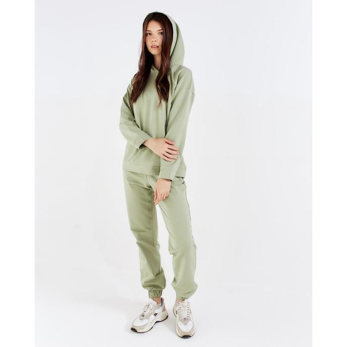 Костюм женский (худи, брюки) MINAKU: Casual Collection цвет фисташковый, размер 48
Костюм женский (худи, брюки) MINAKU: Casual Collection цвет фисташковый, размер 48