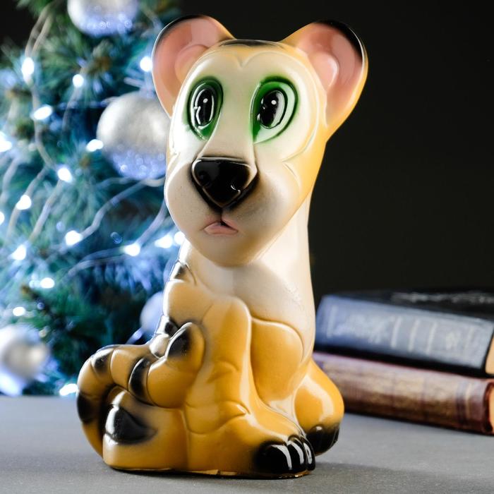 Копилка "Тигренок веселый" 27см
Копилка "Тигренок веселый" 27см