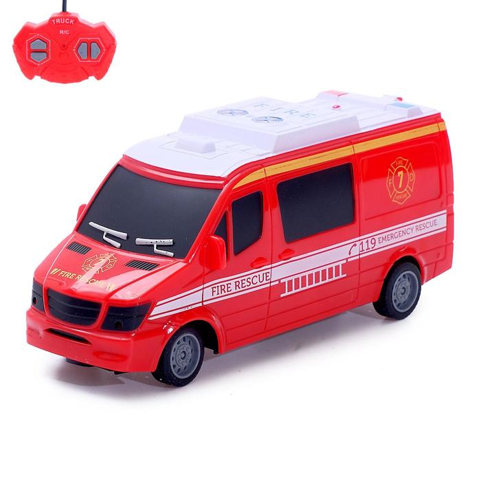 Машина радиоуправляемая «Пожарная служба», работает от батареек
Машина радиоуправляемая «Пожарная служба», работает от батареек