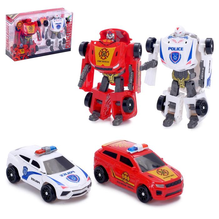 Набор роботов «Автоботы», трансформируются, 2 штуки, МИКС
Набор роботов «Автоботы», трансформируются, 2 штуки, МИКС