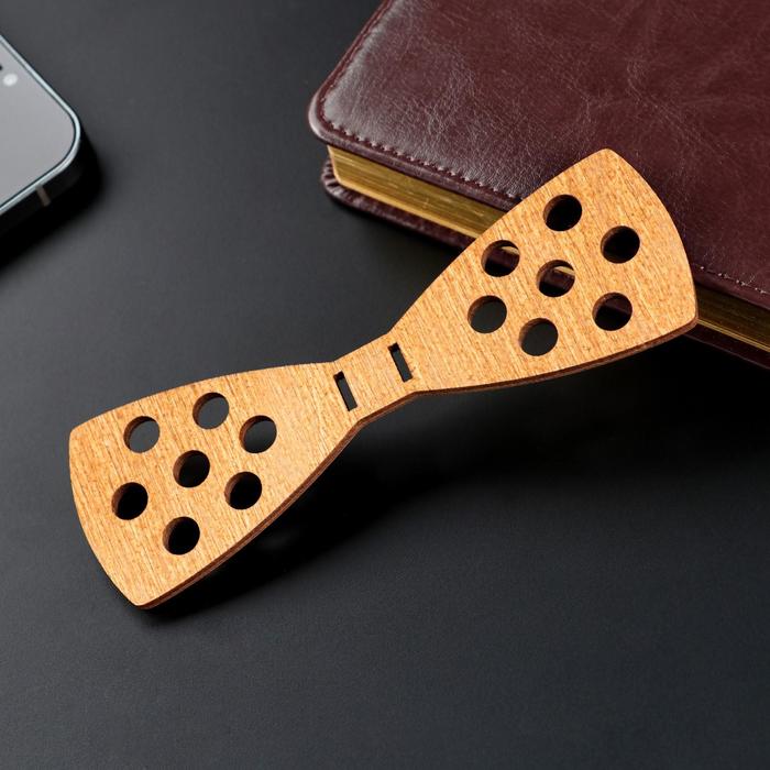 Бабочка деревянная "В горошек", 12,5х4х0,3 см, светлая
Бабочка деревянная "В горошек", 12,5х4х0,3 см, светлая