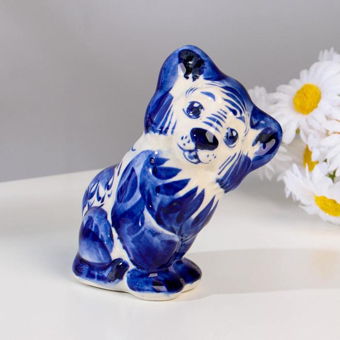 Сувенир "Тигр Фигаро", 11 см, гжель
Сувенир "Тигр Фигаро", 11 см, гжель