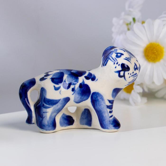 Сувенир "Тигр Токио", 7х9 см, гжель
Сувенир "Тигр Токио", 7х9 см, гжель