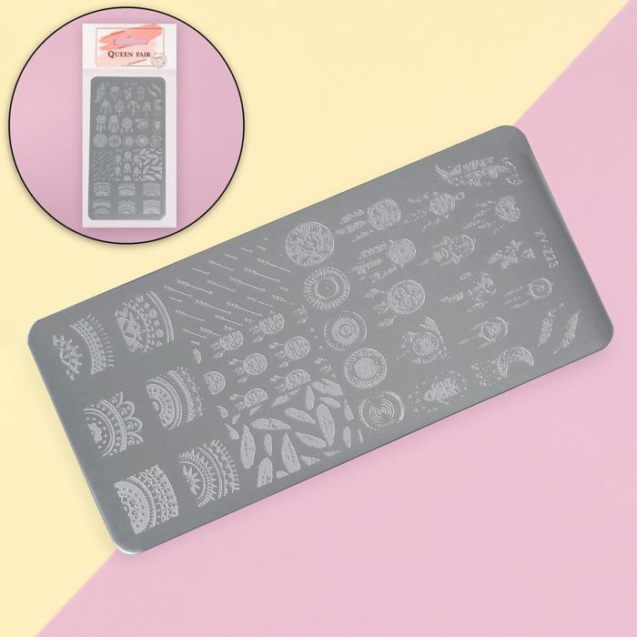 Диск для стемпинга металлический «Ловец снов», 12 × 6 см
Диск для стемпинга металлический «Ловец снов», 12 × 6 см