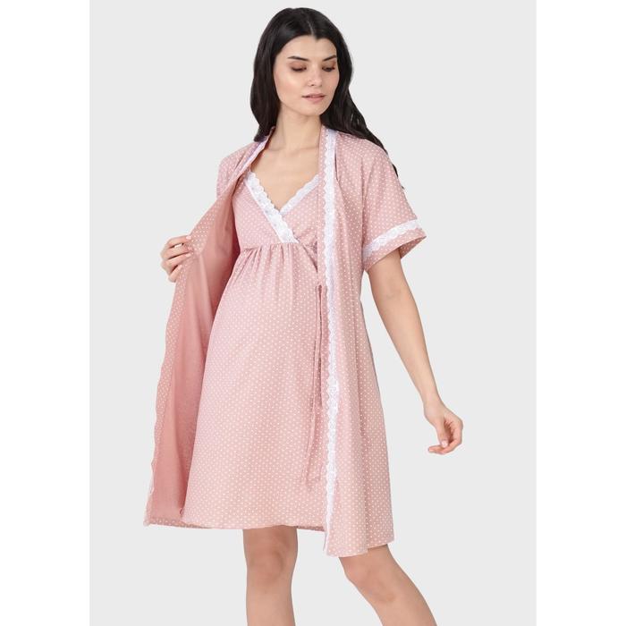 Комплект для роддома «Элизе», размер 44, цвет пудровый
Комплект для роддома «Элизе», размер 44, цвет пудровый