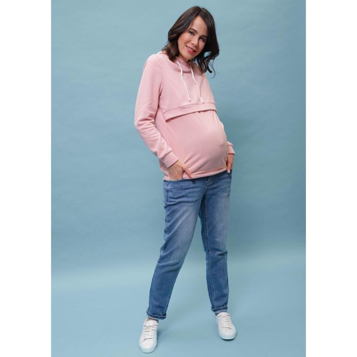 фото Толстовка для беременных «джоли», размер 48, цвет пудра i love mum
