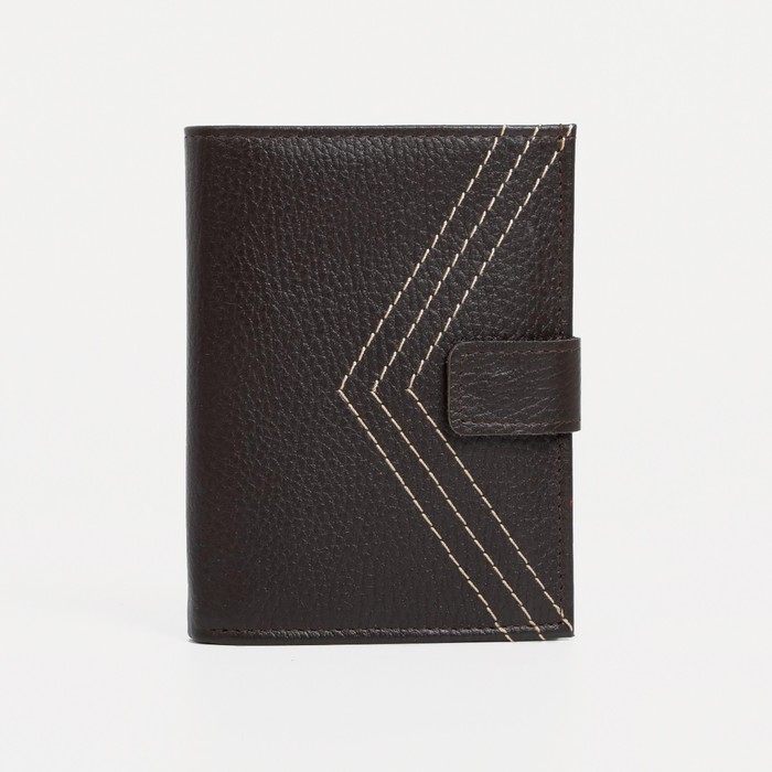 Обложка для автодокументов и паспорта, цвет коричневый
Обложка для автодокументов и паспорта, цвет коричневый