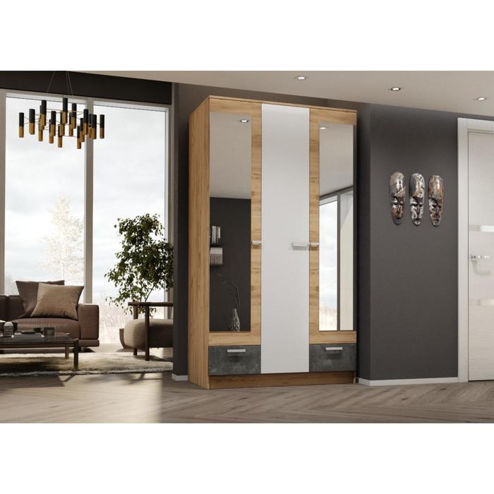 Шкаф АДЕЛЬ 1200х470х2100 Дуб Вотан/Белый глянец
Шкаф АДЕЛЬ 1200х470х2100 Дуб Вотан/Белый глянец