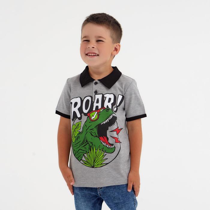 Футболка-поло для мальчика, цвет светло-серый, рост 146 см (11 лет)
Футболка-поло для мальчика, цвет светло-серый, рост 146 см (11 лет)