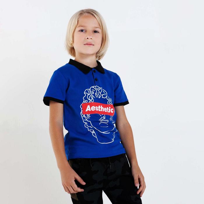 Футболка-поло для мальчика, цвет василёк, рост 158 см (13 лет)
Футболка-поло для мальчика, цвет василёк, рост 158 см (13 лет)