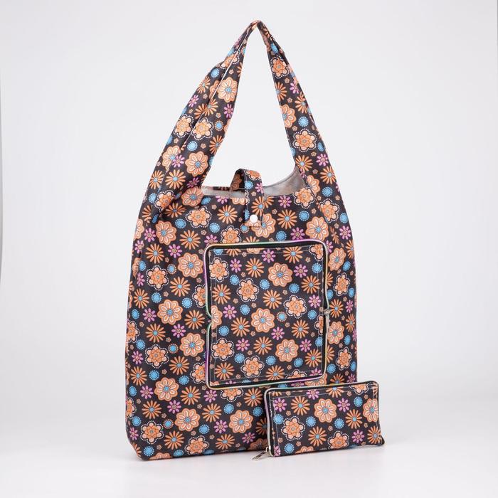 Сумка хозяйственная складная, отдел на кнопке, цвет коричневый
Сумка хозяйственная складная, отдел на кнопке, цвет коричневый