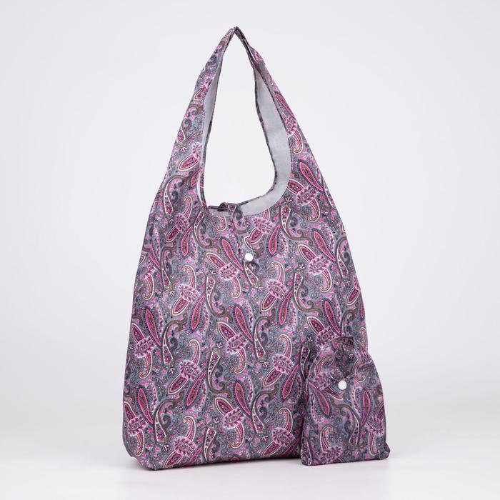 Сумка хозяйственная складная на кнопке, цвет розовый
Сумка хозяйственная складная на кнопке, цвет розовый