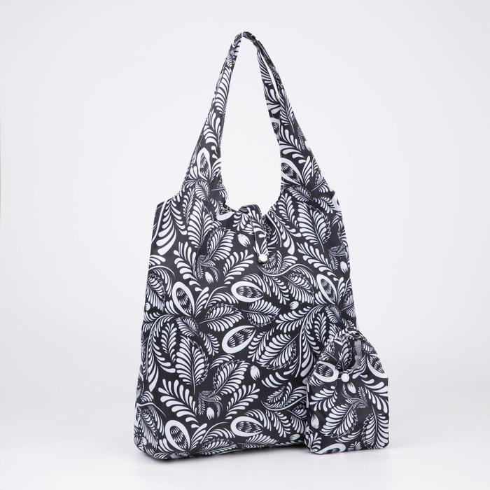 Сумка хозяйственная складная, отдел на кнопке, цвет чёрный
Сумка хозяйственная складная, отдел на кнопке, цвет чёрный