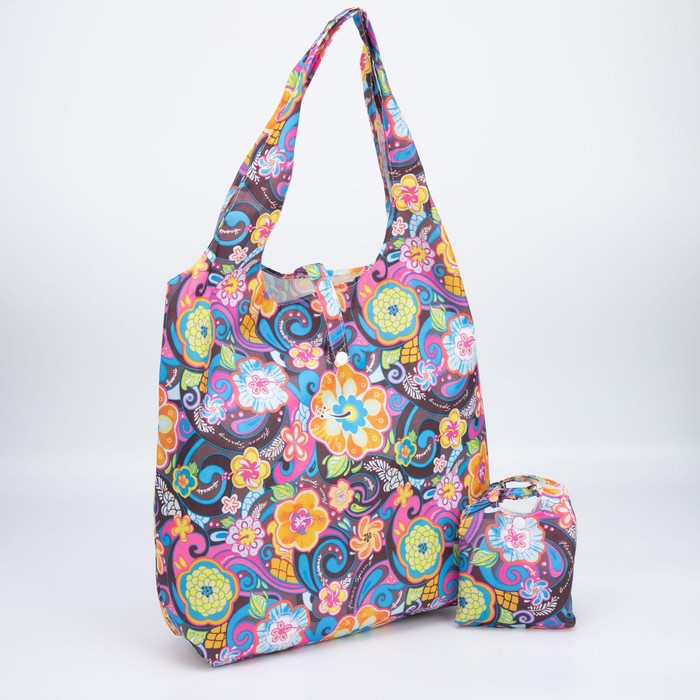 Сумка складная на кнопке, цвет разноцветный
Сумка складная на кнопке, цвет разноцветный