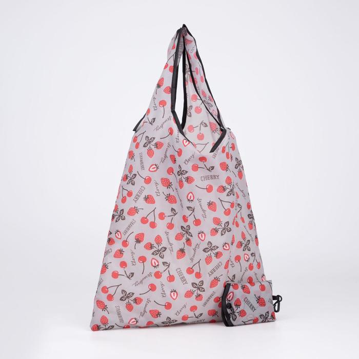 Сумка складная без молнии, с карабином, цвет серый
Сумка складная без молнии, с карабином, цвет серый