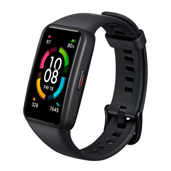 Фитнес-браслет Honor Band 6 (ARG-B39), 1.47", Amoled, пульсометр, шагомер, 180 мАч, черный
Фитнес-браслет Honor Band 6 (ARG-B39), 1.47", Amoled, пульсометр, шагомер, 180 мАч, черный