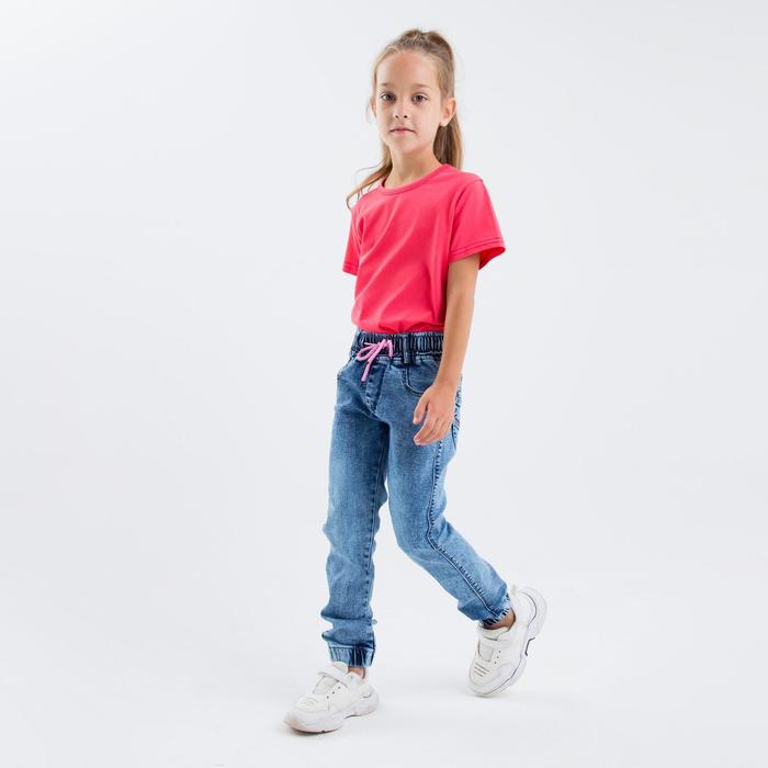 Джинсы-джогеры для девочки, цвет синий, рост 152 см
Джинсы-джогеры для девочки, цвет синий, рост 152 см