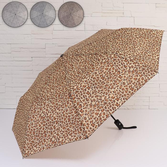 Зонт полуавтоматический «Сафари», 3 сложения, 8 спиц, R = 48 см, цвет МИКС
Зонт полуавтоматический «Сафари», 3 сложения, 8 спиц, R = 48 см, цвет МИКС