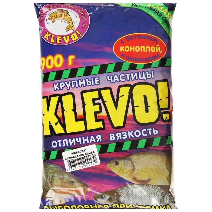 фото Прикормка «klevo-классик» карп-карась, естественная, слива klevo!