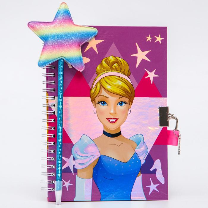 Подарочный набор "Золушка", Принцессы (записная книжка на замочке, ручка)
Подарочный набор "Золушка", Принцессы (записная книжка на замочке, ручка)