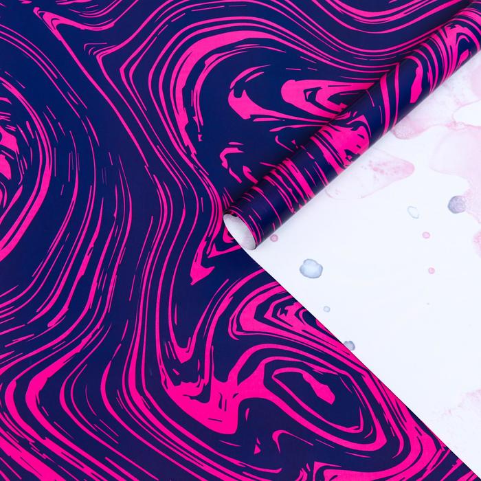 Бумага глянцевая "Мрамор", фуксий-черный, 50 х 70 см
Бумага глянцевая "Мрамор", фуксий-черный, 50 х 70 см