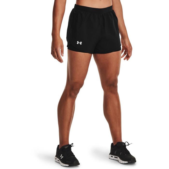 фото Шорты женские under armour fly by 2.0 2 in 1 short, размер 42-44 (1356200-001)
