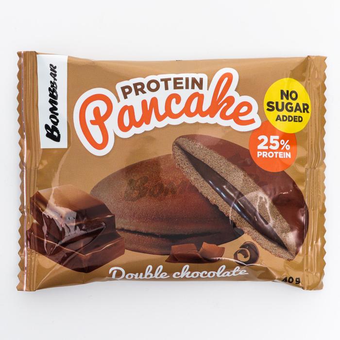 Панкейк Bombbar неглазированный с начинкой «Двойной шоколад», 40 г
Панкейк Bombbar неглазированный с начинкой «Двойной шоколад», 40 г
