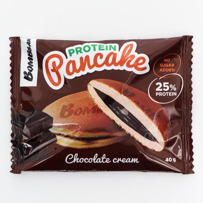 Панкейк Bombbar неглазированный с начинкой «Шоколадный крем», 40 г
Панкейк Bombbar неглазированный с начинкой «Шоколадный крем», 40 г
