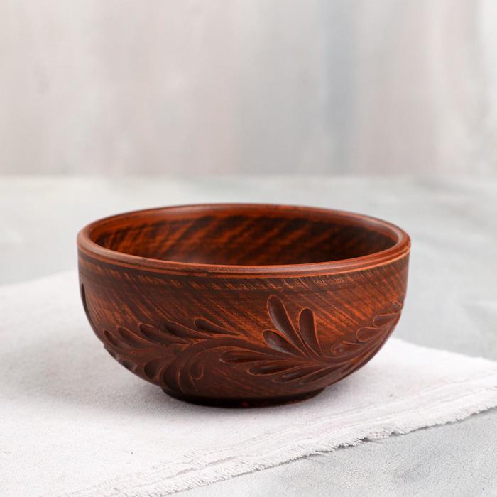 Салатник "Резной узор", декор, красная глина, 0.2 л
Салатник "Резной узор", декор, красная глина, 0.2 л