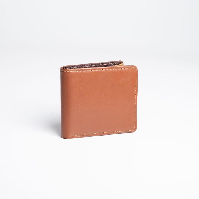 Портмоне без застёжки, для купюр, для карт, для монет, цвет коричневый
Портмоне без застёжки, для купюр, для карт, для монет, цвет коричневый