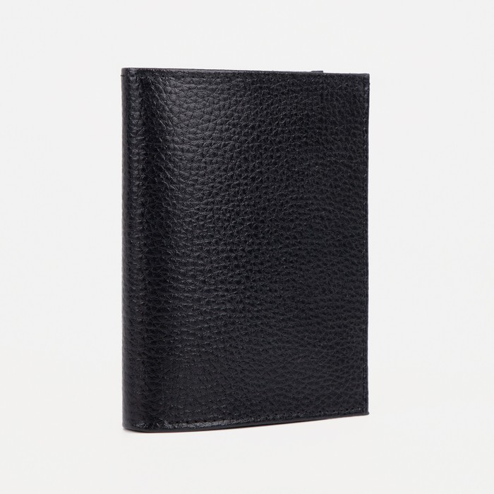 Кошелёк без застёжки, цвет чёрный
Кошелёк без застёжки, цвет чёрный