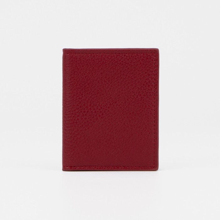 Визитница, 20 листов, цвет бордовый
Визитница, 20 листов, цвет бордовый