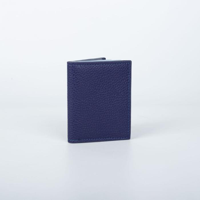 Визитница, 20 листов, цвет тёмно-синий
Визитница, 20 листов, цвет тёмно-синий