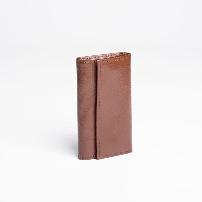 Ключница кнопках, длина 11,5 см, 6 карабинов, цвет коричневый
Ключница кнопках, длина 11,5 см, 6 карабинов, цвет коричневый