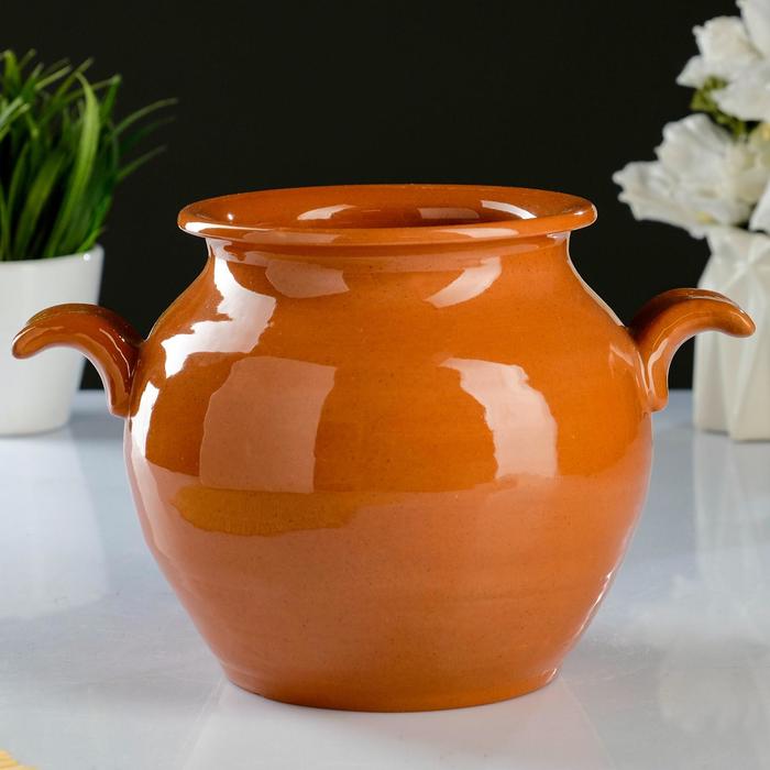 Горшок для жаркого с ручками, 1,5л
Горшок для жаркого с ручками, 1,5л