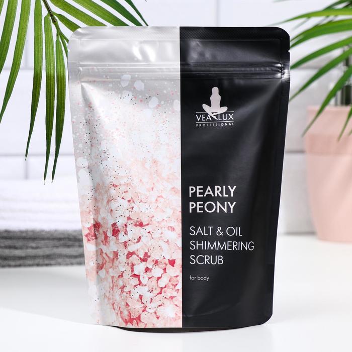 Cкраб-шиммер для тела Vealux Pearly Peony перламутровый, с экстрактом пиона и маслом вечерней примулы, 200 г
Cкраб-шиммер для тела Vealux Pearly Peony перламутровый, с экстрактом пиона и маслом вечерней примулы, 200 г