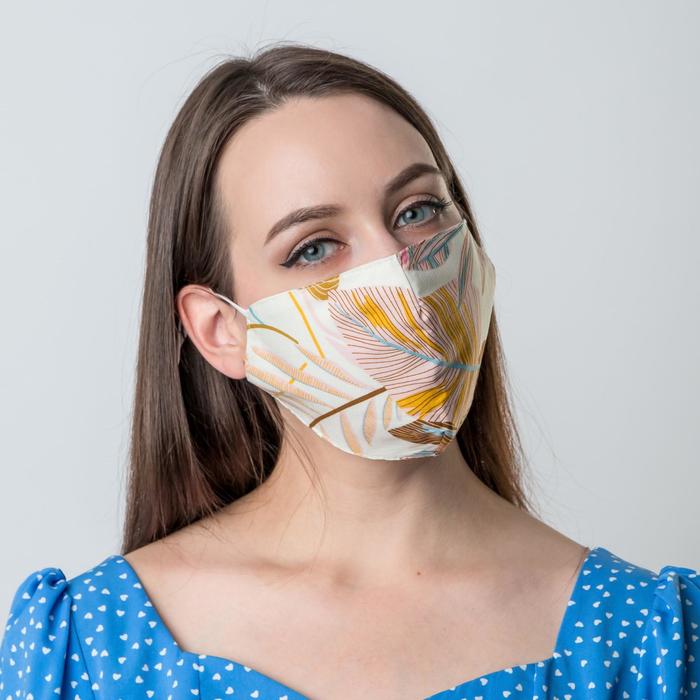 Маска защитная текстильная «Тропики», многоразовая
Маска защитная текстильная «Тропики», многоразовая