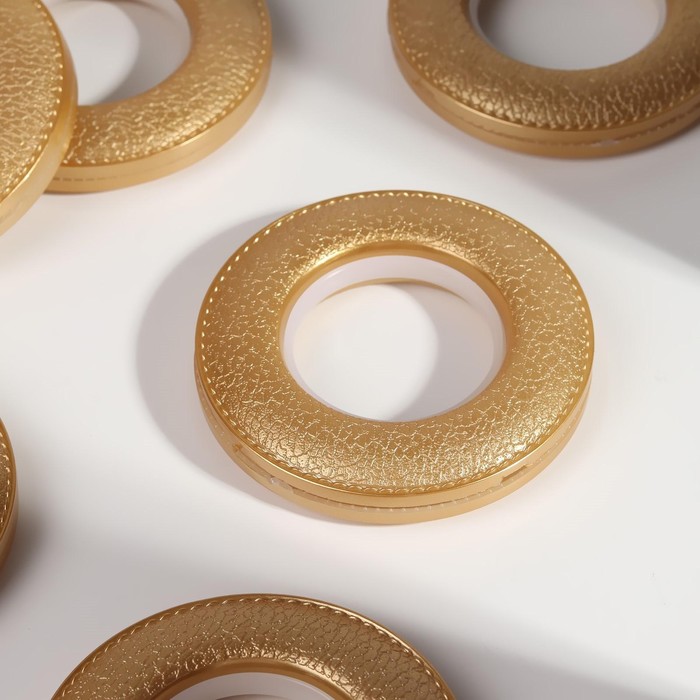 Люверсы для штор, под кожу, d = 4/7,8 см, 10 шт, цвет золотой
Люверсы для штор, под кожу, d = 4/7,8 см, 10 шт, цвет золотой