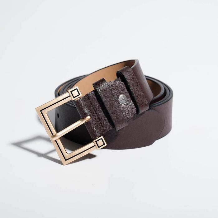 Ремень женский, ширина 3,2 см, винт, пряжка металл, цвет коричневый
Ремень женский, ширина 3,2 см, винт, пряжка металл, цвет коричневый