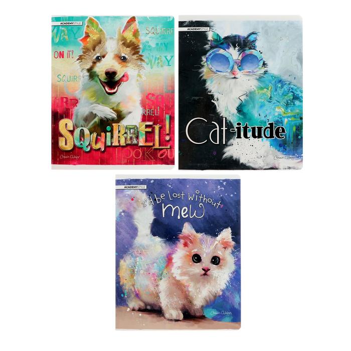 Тетрадь 48 листов в клетку "Животные", обложка мелованный картон, УФ-лак, блок офсет, МИКС
Тетрадь 48 листов в клетку "Животные", обложка мелованный картон, УФ-лак, блок офсет, МИКС