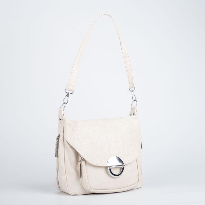 Кросс-боди, отдел на молнии, 4 наружных кармана, 2 ремня, цвет светло-бежевый
Кросс-боди, отдел на молнии, 4 наружных кармана, 2 ремня, цвет светло-бежевый