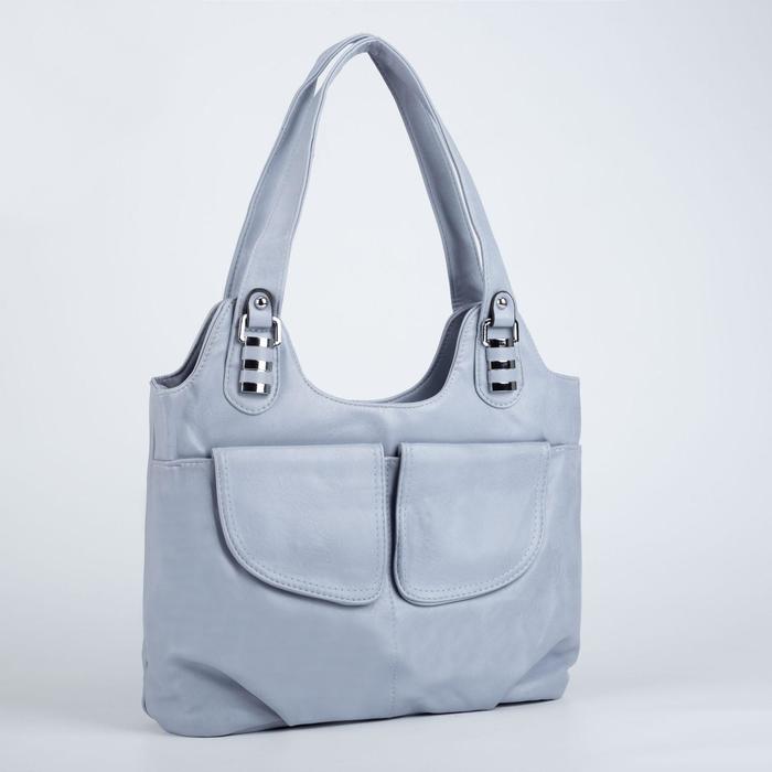 Сумка-мешок, отдел на молнии, 3 наружных кармана, цвет голубой
Сумка-мешок, отдел на молнии, 3 наружных кармана, цвет голубой