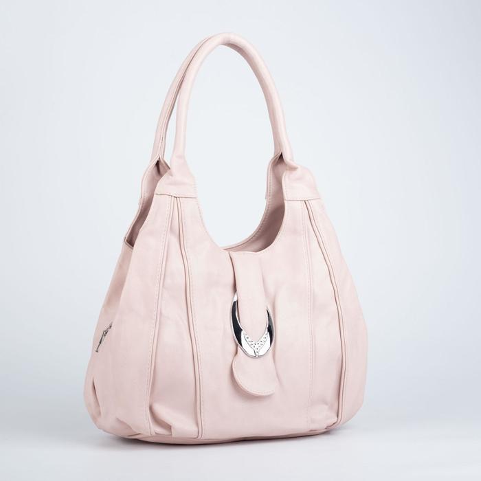 Сумка-хобо, 3 отдела на молнии, наружный карман, цвет пудра
Сумка-хобо, 3 отдела на молнии, наружный карман, цвет пудра