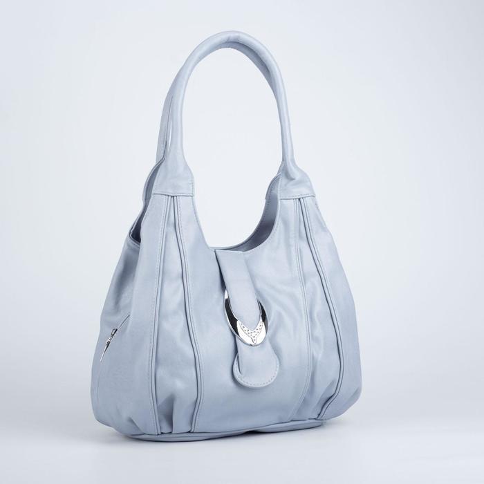 Сумка-хобо, 3 отдела на молнии, наружный карман, цвет голубой
Сумка-хобо, 3 отдела на молнии, наружный карман, цвет голубой