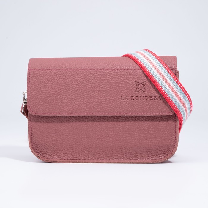 Сумка-мессенджер на клапане, наружный карман, длинный ремень, цвет пудра
Сумка-мессенджер на клапане, наружный карман, длинный ремень, цвет пудра